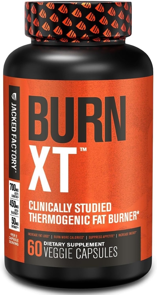 Burn XT Thermogenic Fat Burner 60 Capsules 5/27 Exp Date.