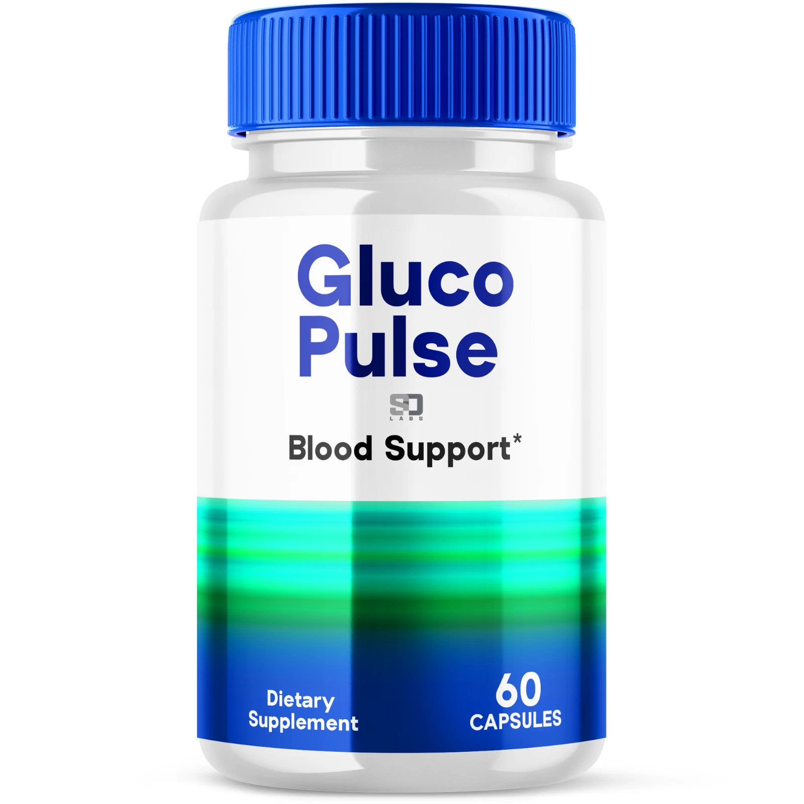 (1 Pack) Gluco Pulse Blood Pills Blood Sugar Health Support Formula 60 Capsules