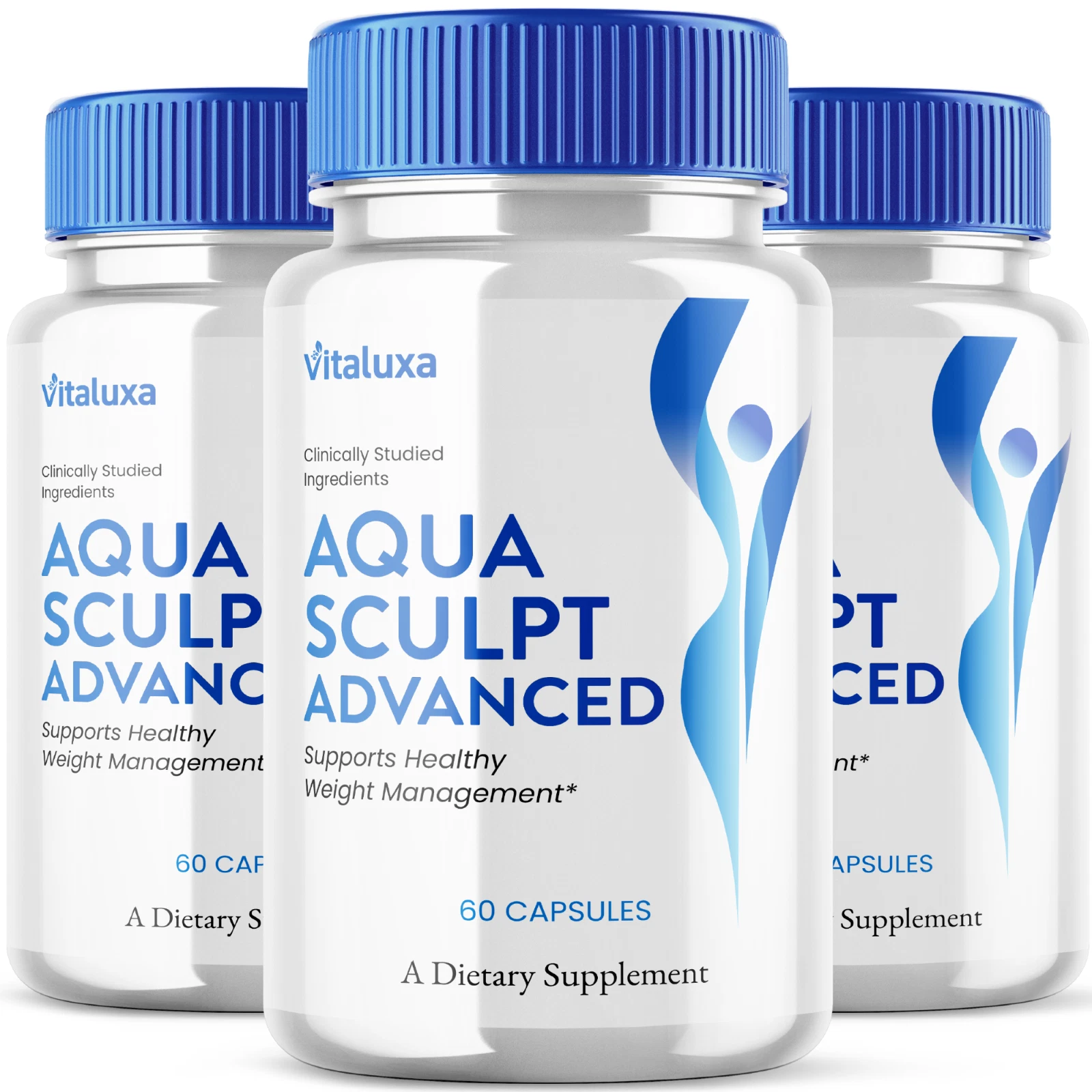 (3 Pack) Aqua Sculpt Advanced Pills, AquaSculpt Weight Management (180 Capsules)