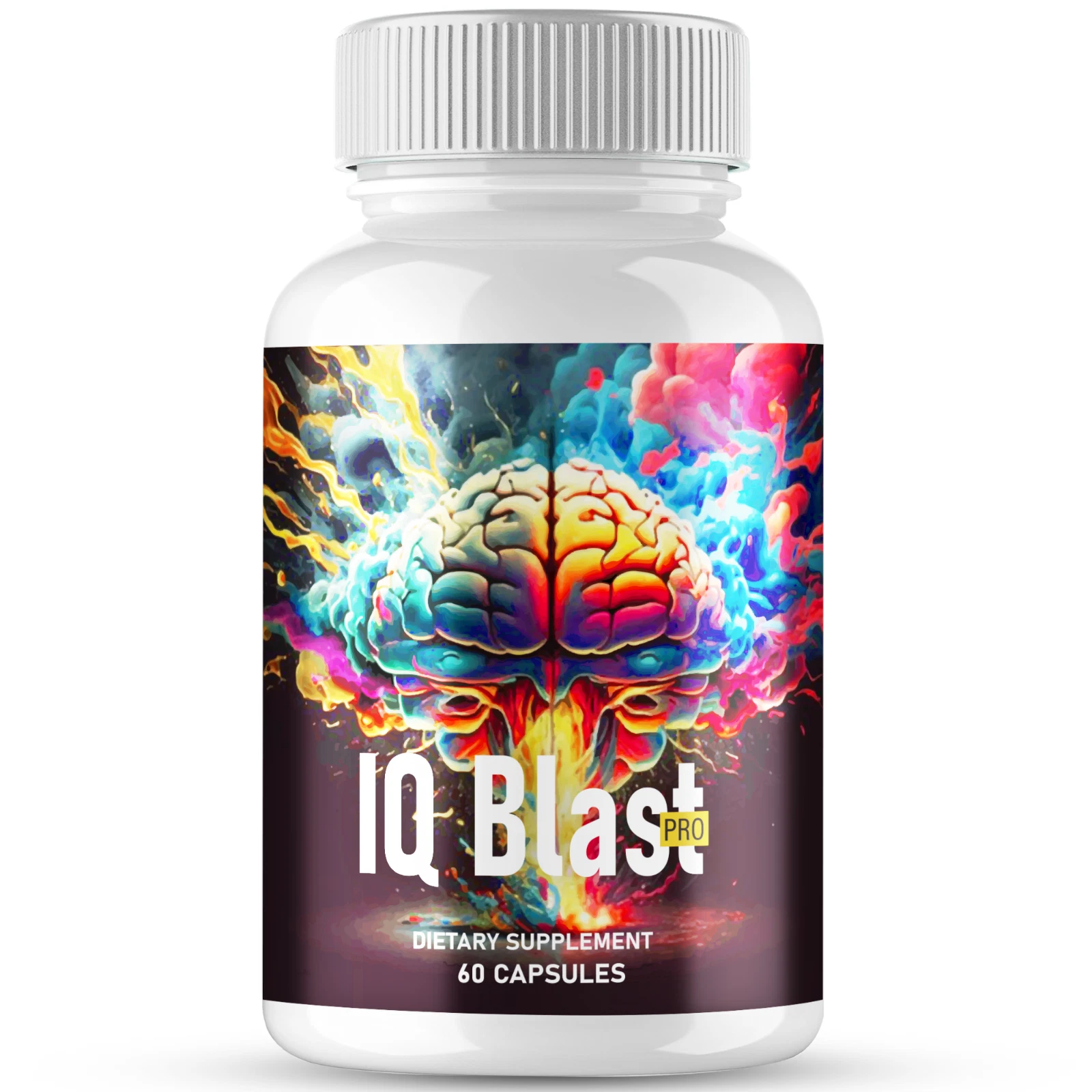 IQ Blast Pro Brain Supplement Pills IQBlast Pro Capsules (60 Capsules)