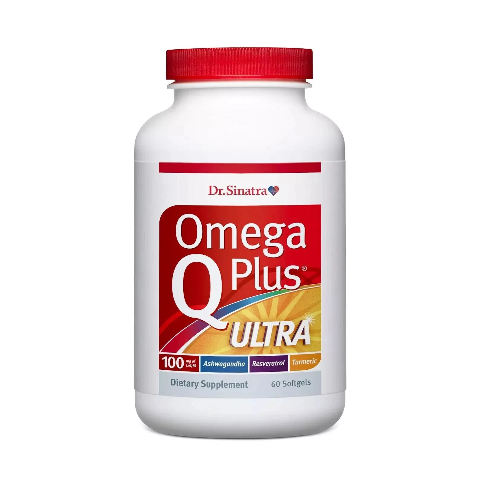 Dr. Sinatra Omega Q Plus Ultra 100 Softgels Exp 12/2026