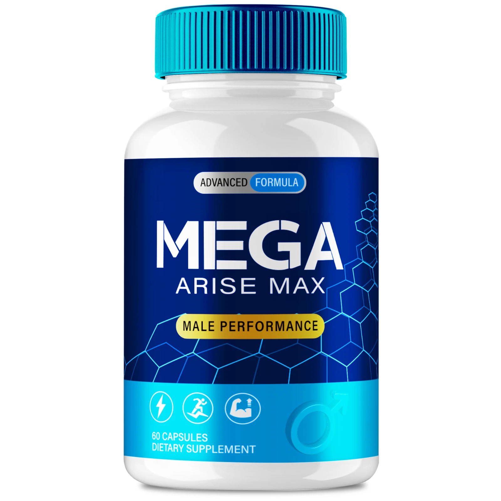 Mega Arise Max Men Capsules, MegaAriseMax Advanced Male Health Support 60ct