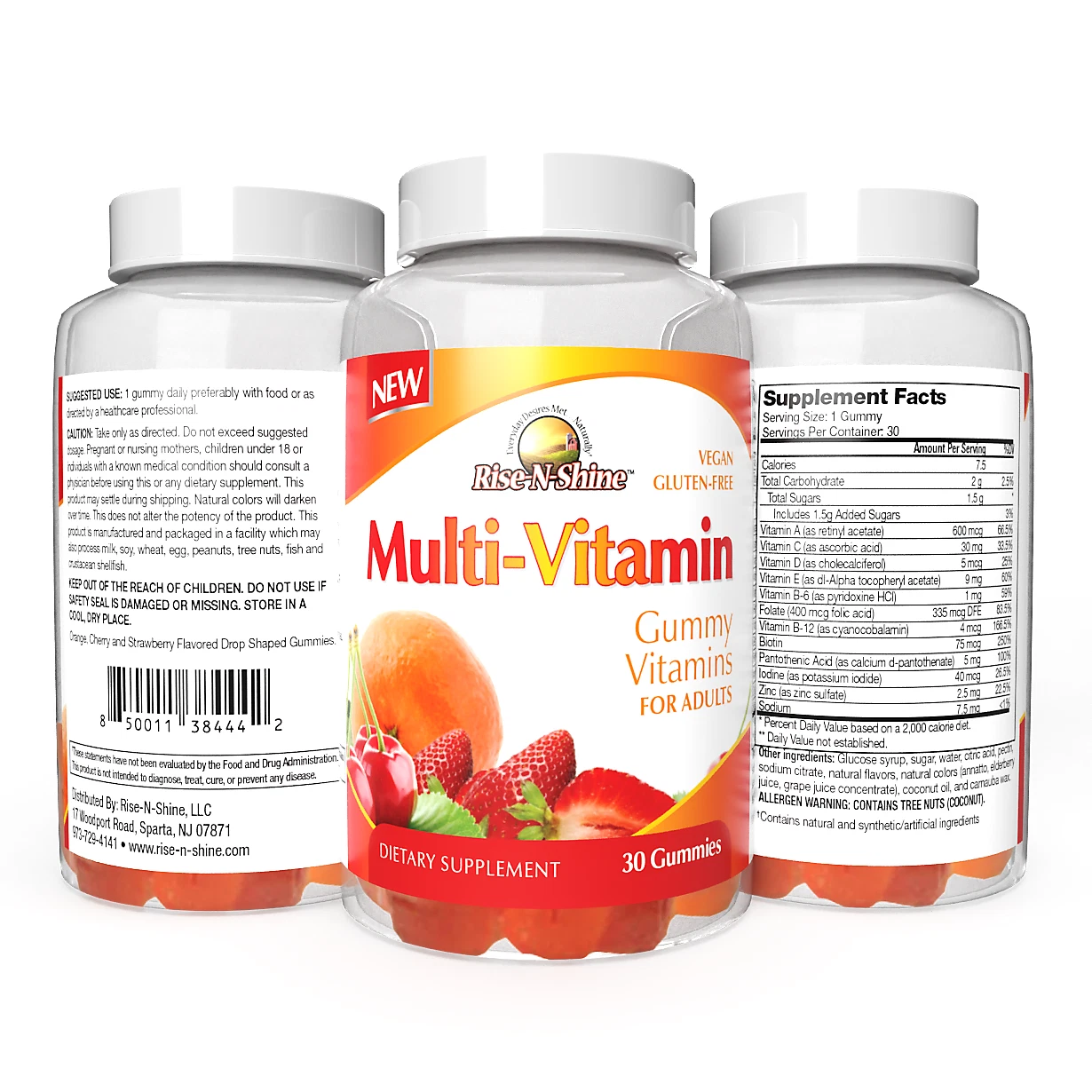 MultiVitamin Gummies - Daily Multivitamin Great Tasting