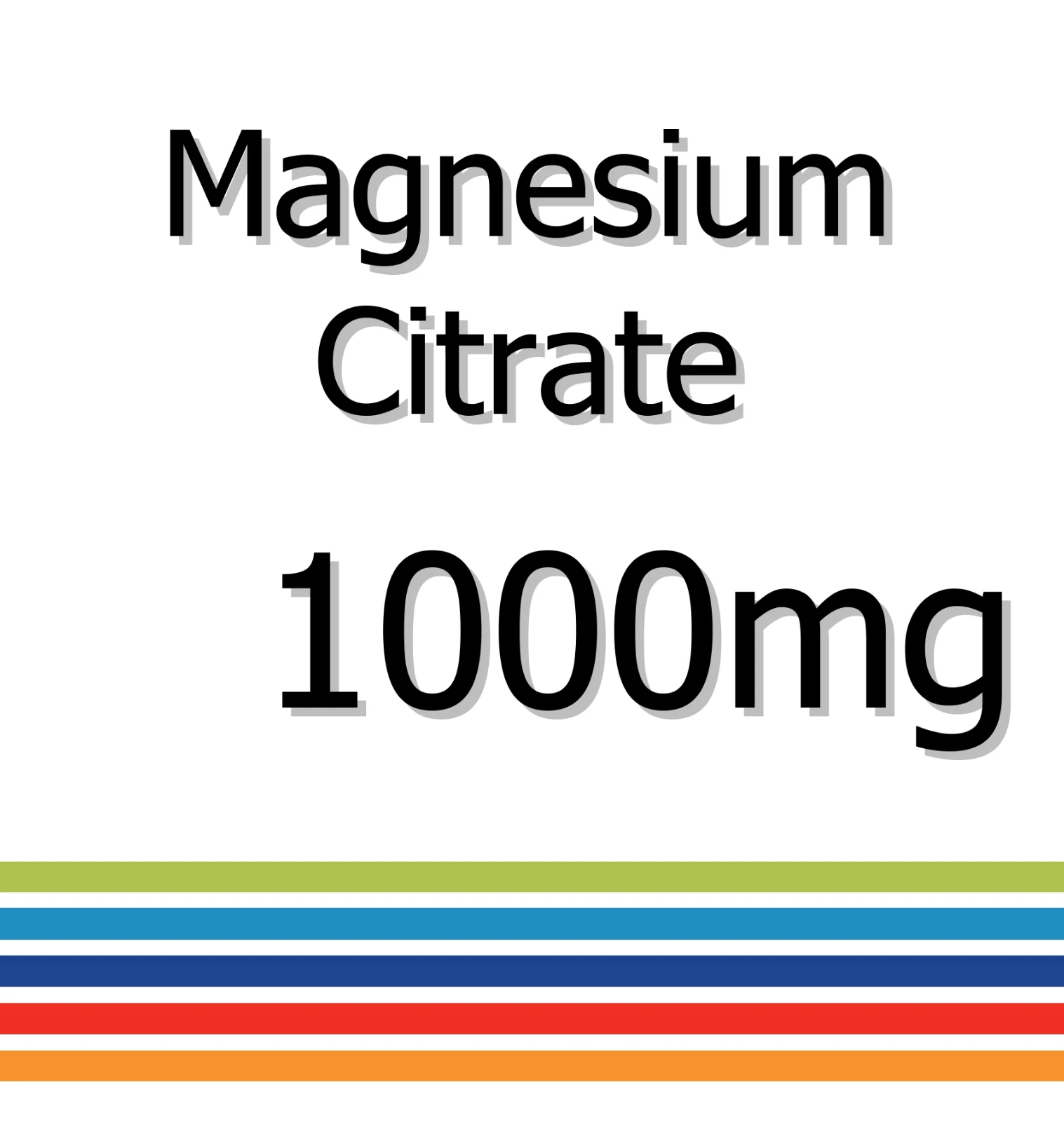Magnesium Citrate 1000mg x 30 Tablets - Blood Pressure