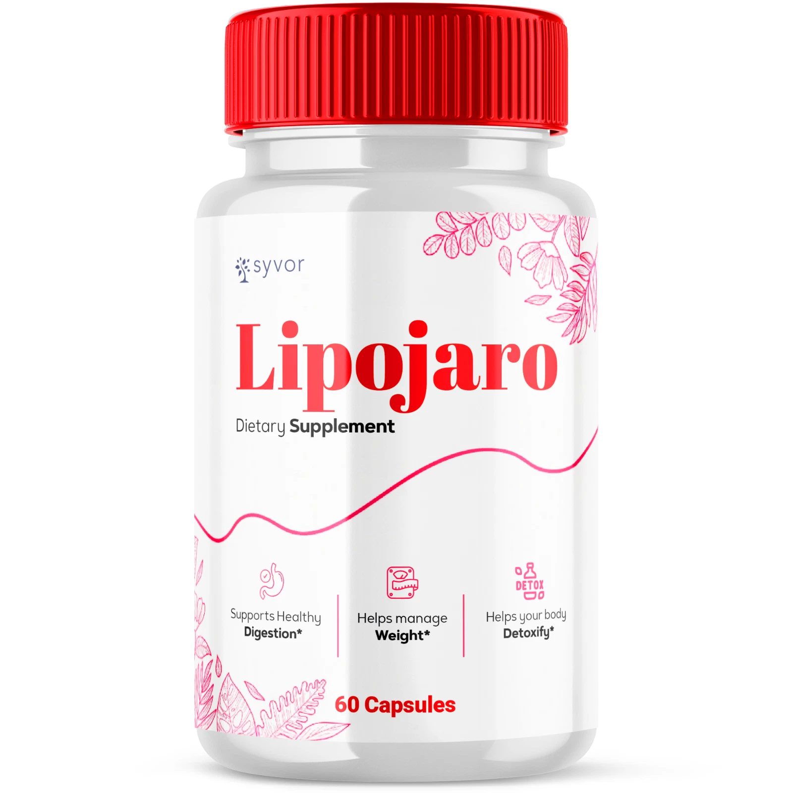 Lipojaro Advanced Formula Supplement to Support Digestion & Fitness 60 Capsules
