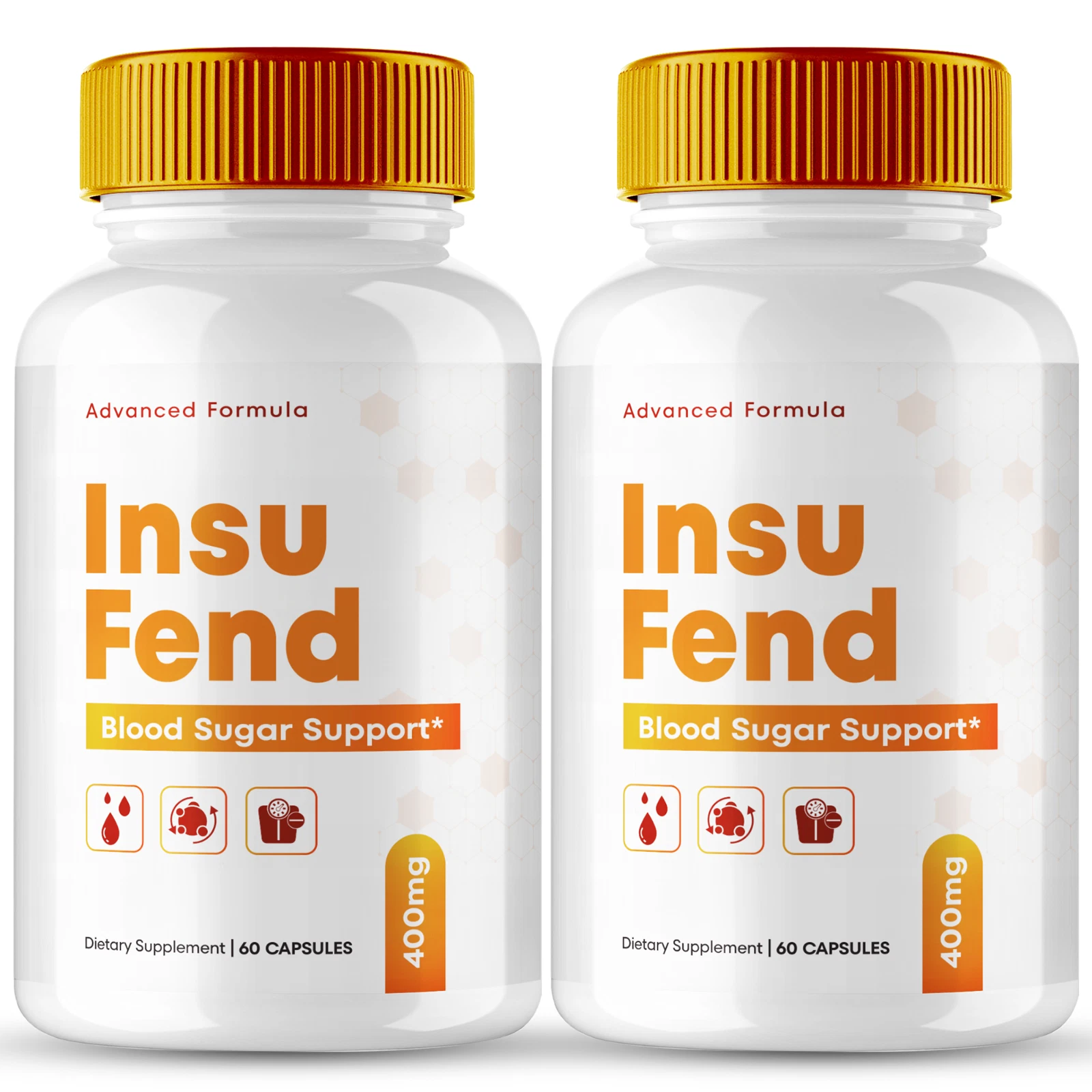 (2 Pack) Insufend Blood Support Capsules for Healthy Circulation & Stable Levels