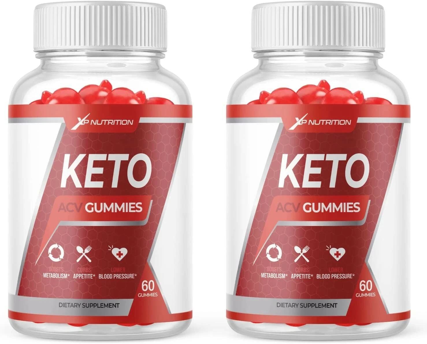2-XP Nutrition Keto ACV Gummies, Weight Loss, Fat Burner, Appetite Suppressant
