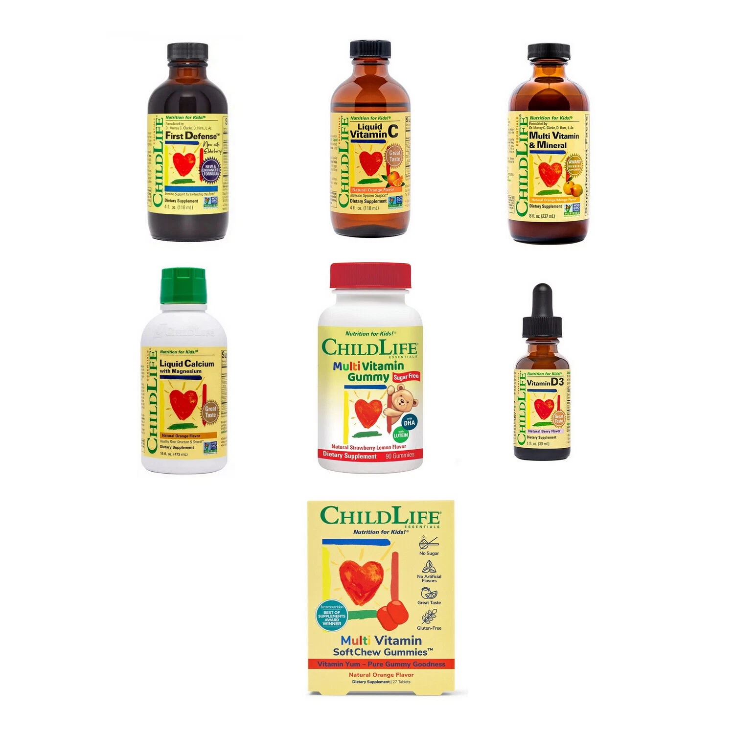 ChildLife Essentials Dietary Supplements for Kids - sold per bottle/pack