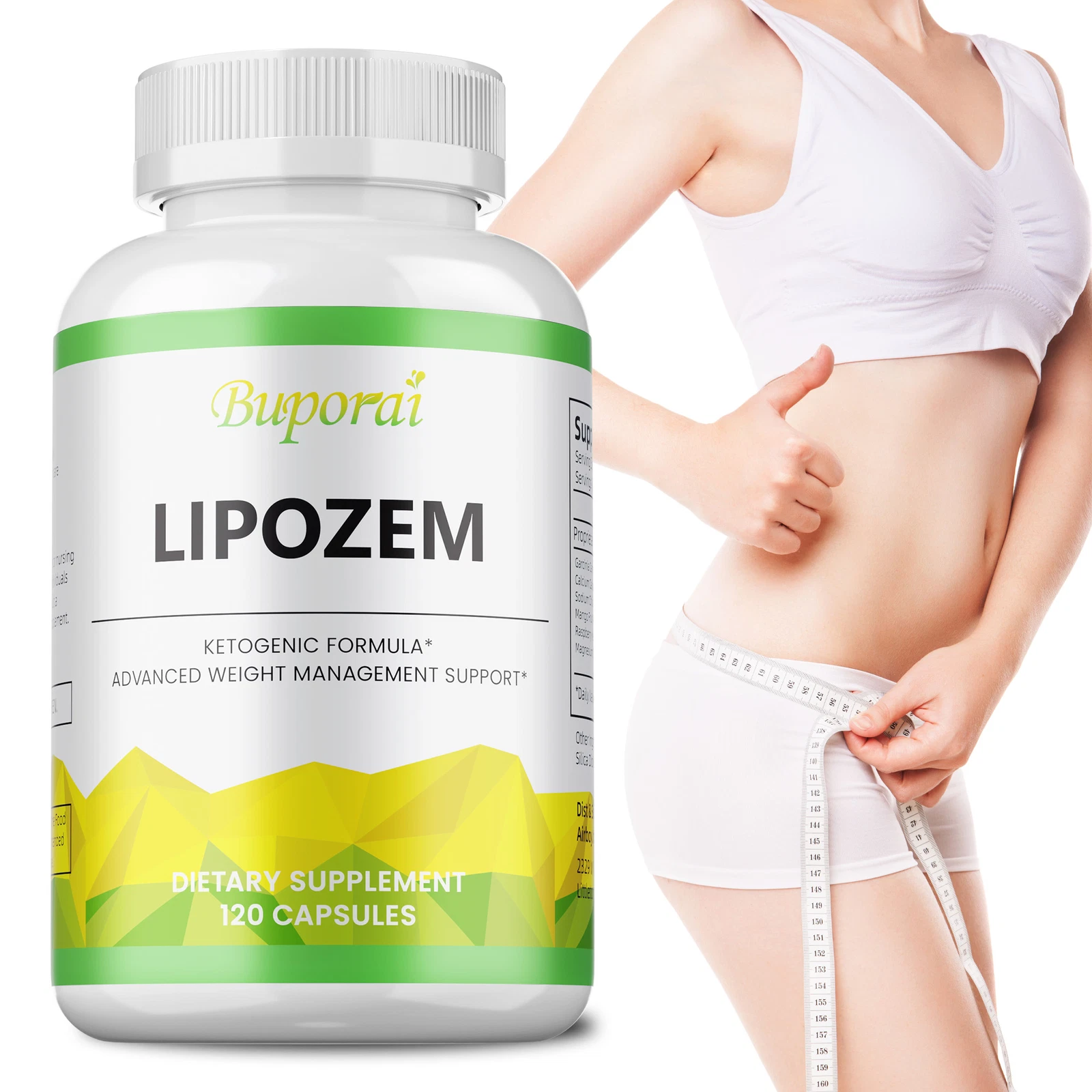 Lipozem Supplements - Support Weight Loss and Gut Health, Garcinia Cambogia