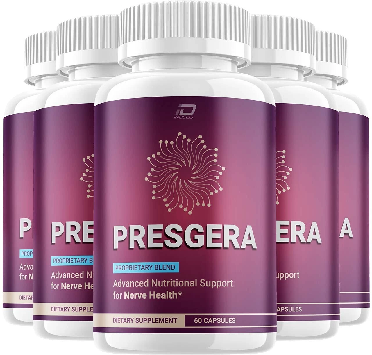 (5 Pack) Presgera Capsules – Presgera All Natural Glycogen Support