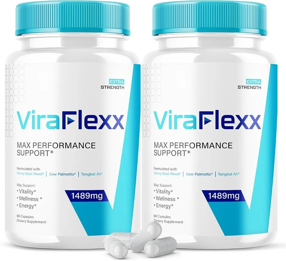 Viraflexx Extra Strength Performance Support Supplement (120 Capsules) 2-Pack
