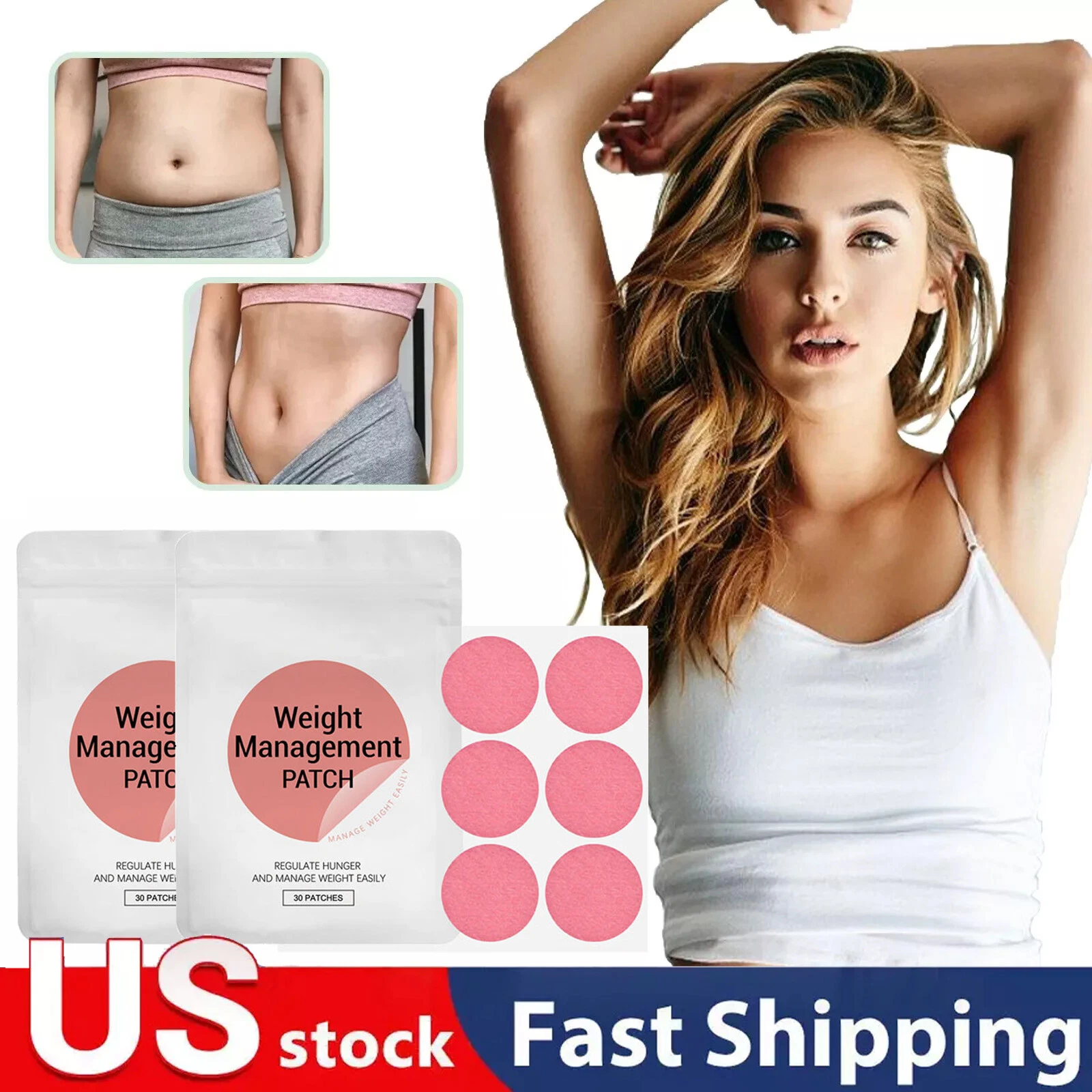 Weight-loss GLP-1 Patches Slimming Patches Weight Management Tools 2025 HOT US