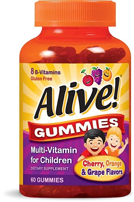 Nature's Way Alive! Children's Gummy Multi-Vitamin, 60 Ct (3 Pack)