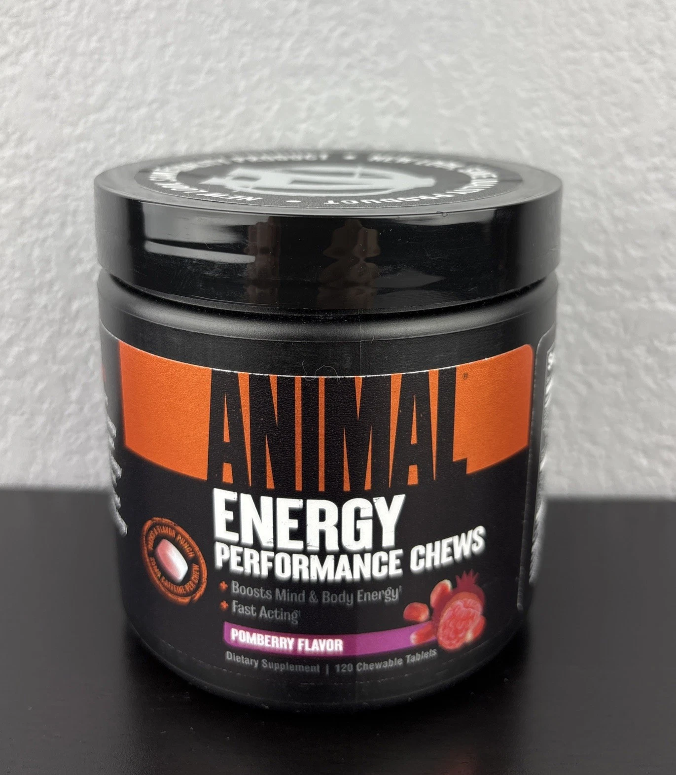 Universal Nutrition Animal Energy Pre Workout Performance Chews 120 *09/25*