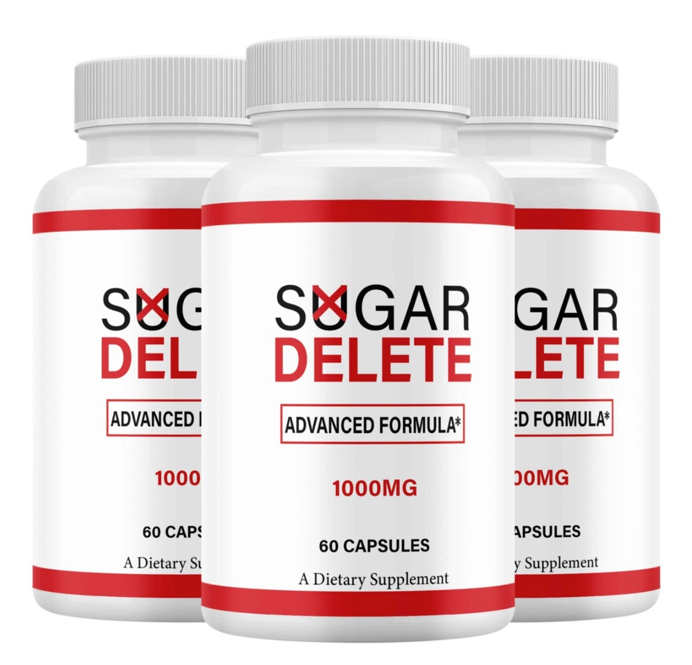 (3 Pack) Sugar Delete Glycogen Pills, SugarDelete Max Strength