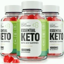 (3 Pack) Essential Keto ACV Gummies to Burn Belly Fat and Weight Loss