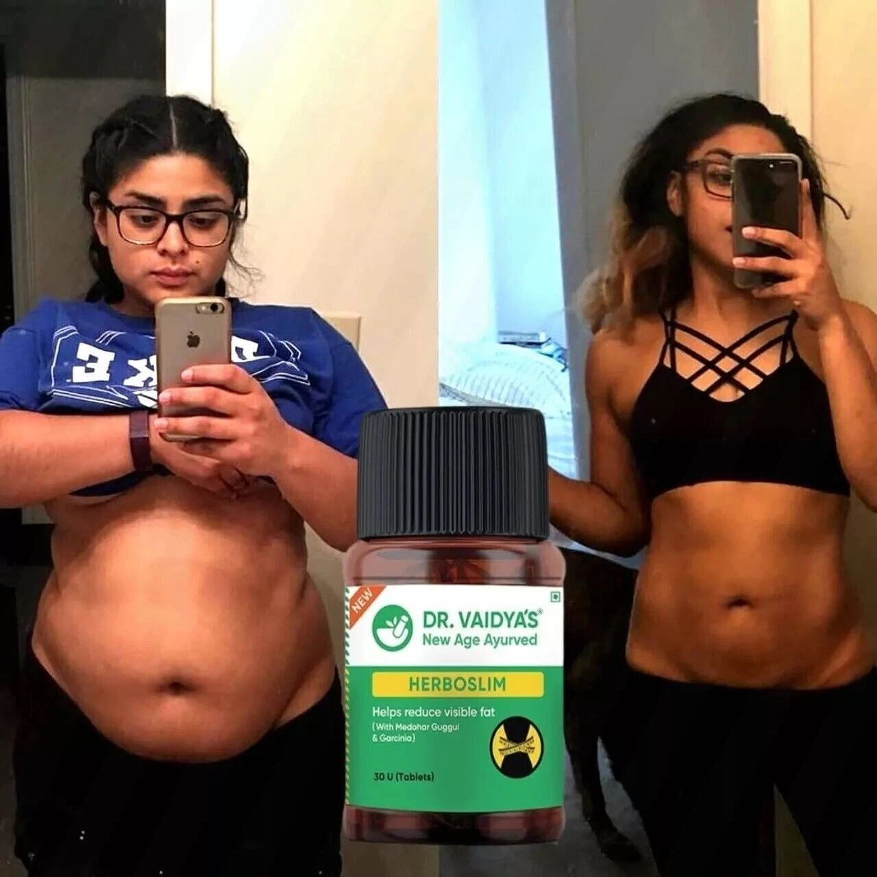 FAT LOSS HERBOSLIM TABLETS NATURAL TRATMENT FOR WEIGHT LOSS (30TABS) 100% Result