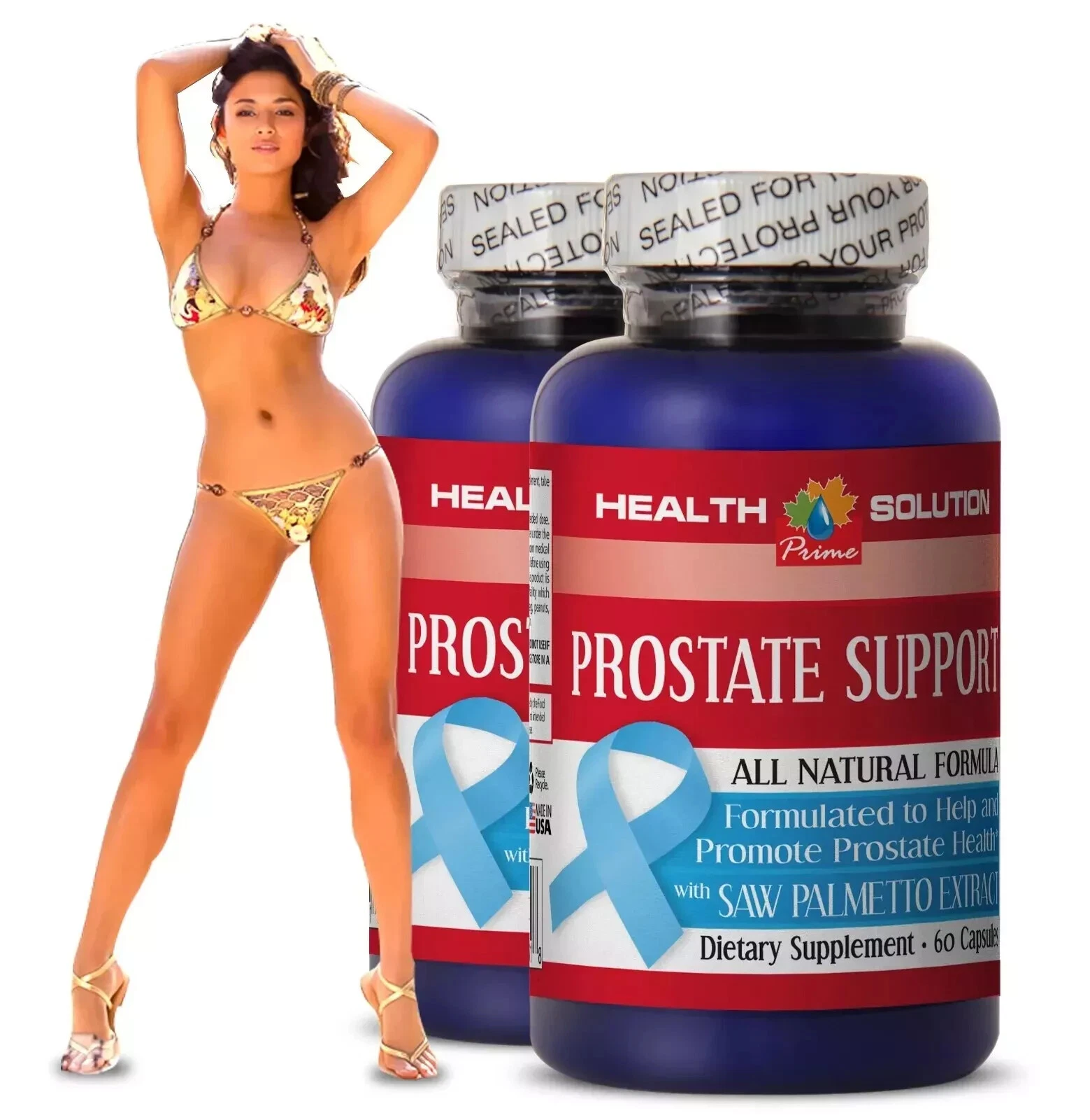 Lycopene and prostate balance - PROSTATE SUPPORT - Raspberry Saw Palmetto 2Bot