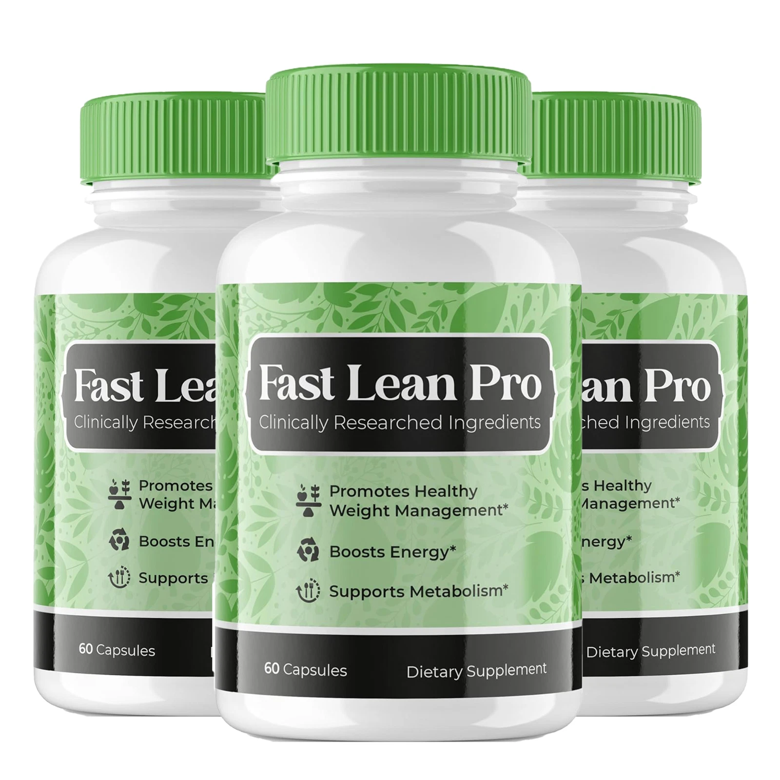 (3 Pack) Fast Lean Pro Capsules - Fast Lean Pro Dietary Supplement -180 Count