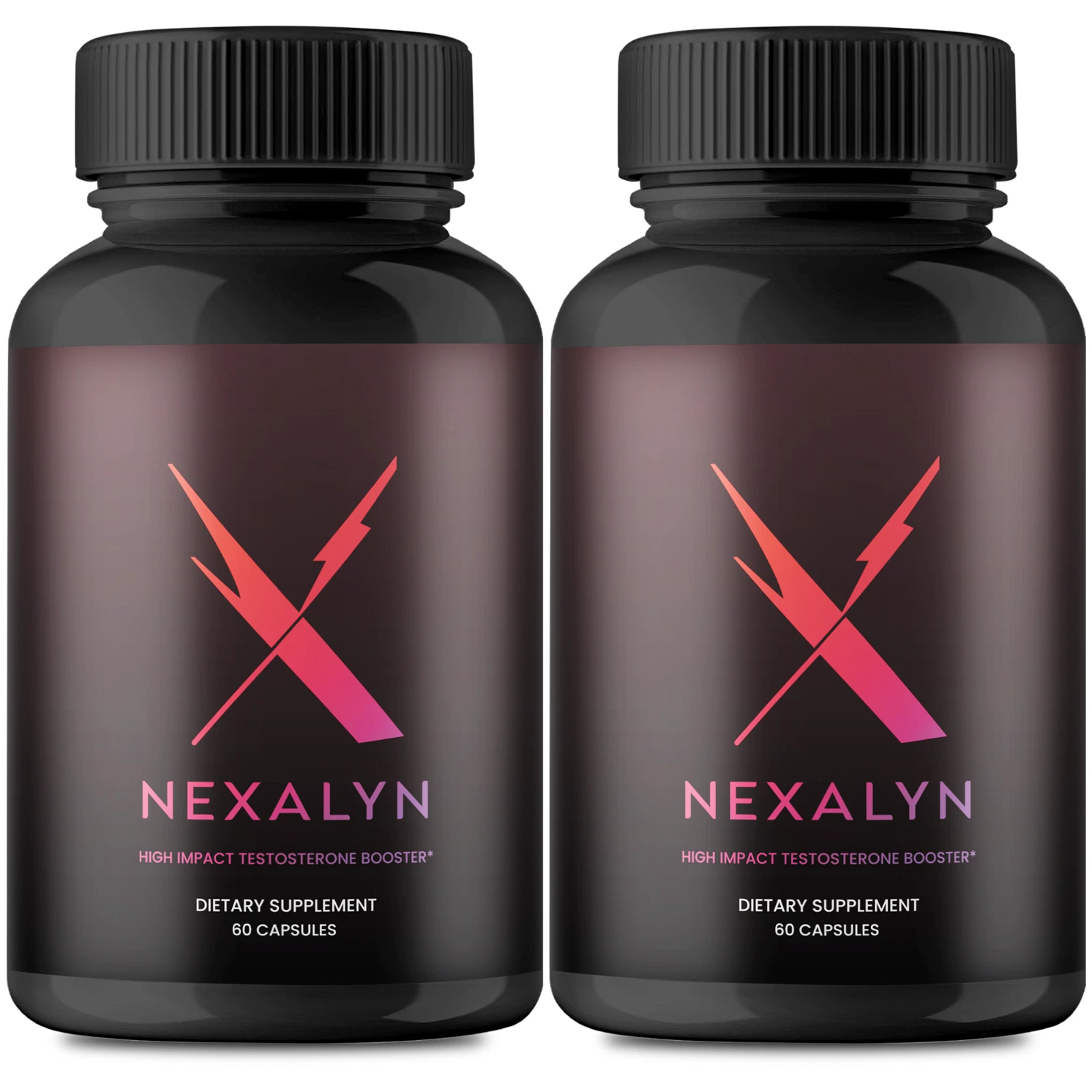 (2 Pack) Nexalyn Pills for Men Advanced Formula - Nexa Lyn Male Support Capsules