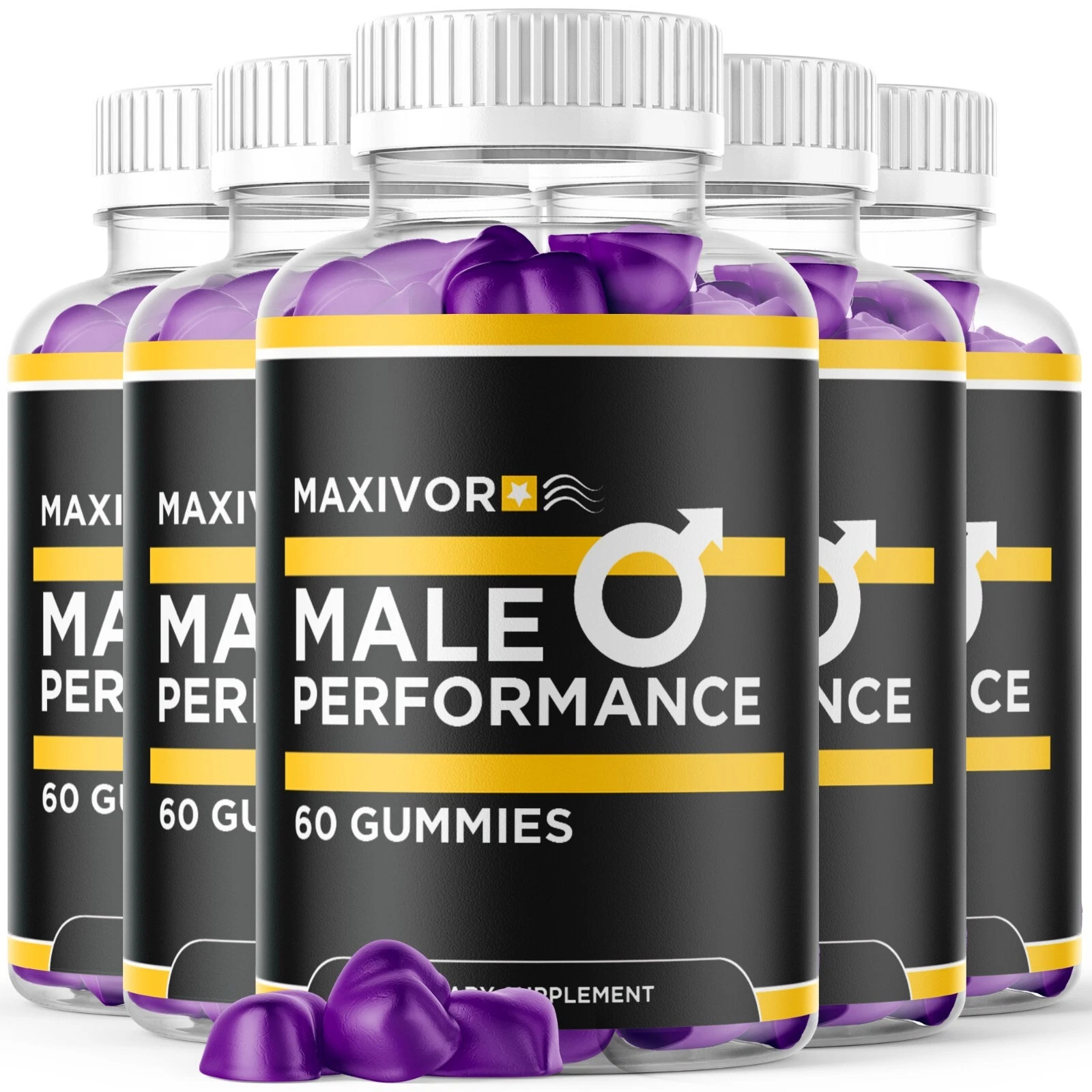 Maxivor Gummies for Men Maximum Strength Formula Vitamin Supplement 300 Gummies