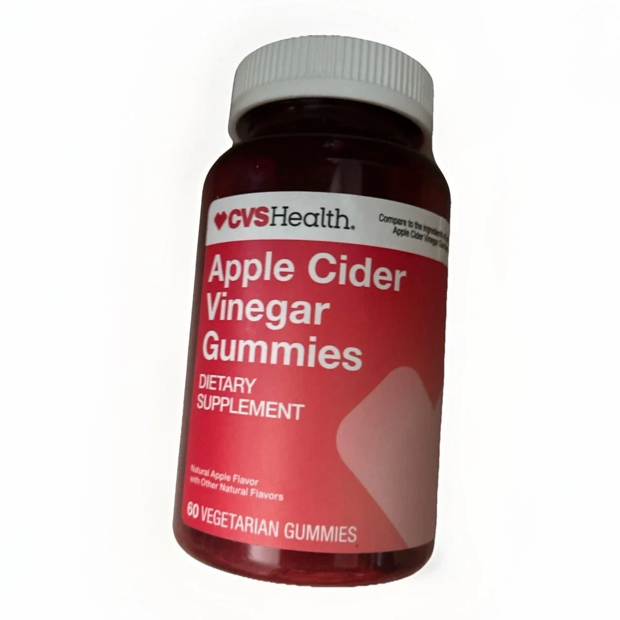 Nutricost Apple Cider Vinegar , 60 Gummies, Apple Flavored 12/25+ New Sealed