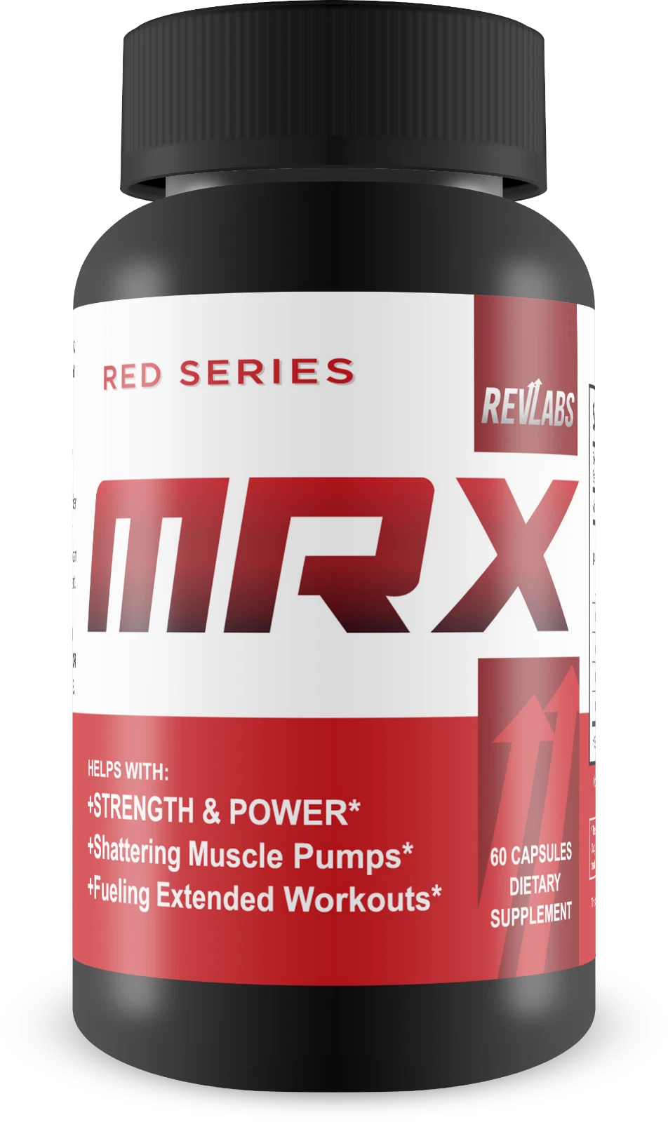RevLabs - MRX Red Series - Non Caffeinated Pre Workout Nitric Oxide Booster