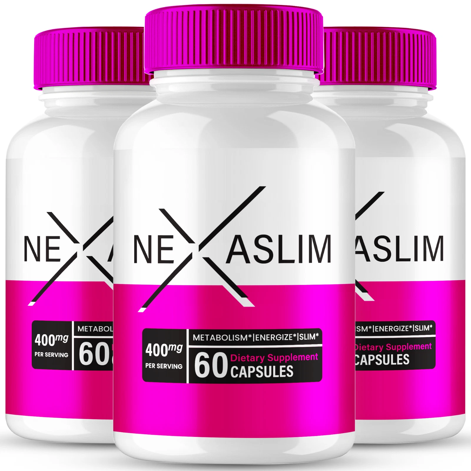 (3 Pack) Nexaslim Keto Capsules, Nexa Slim Advanced Weight Loss Management Pills