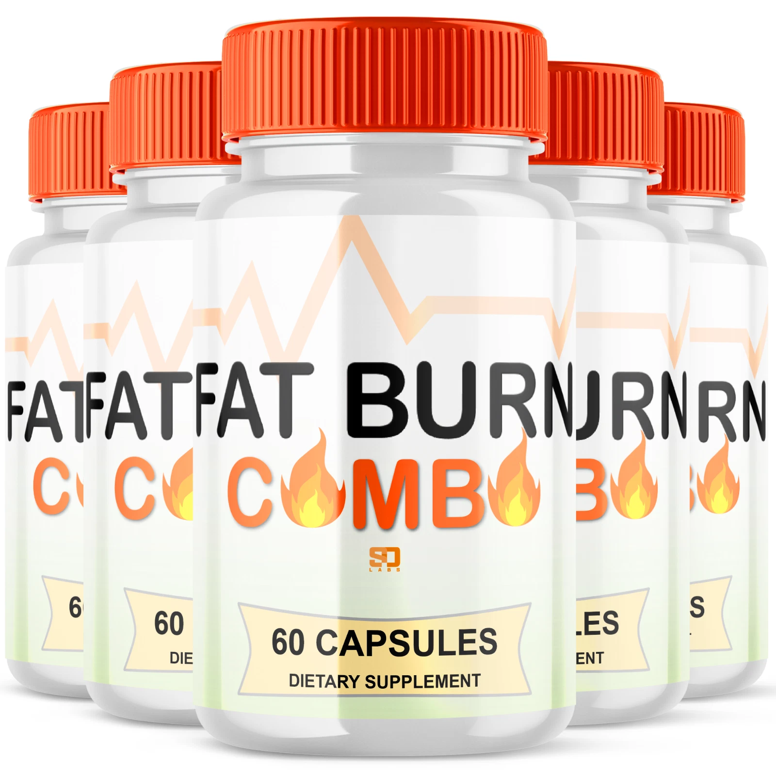 Fat Burn Combo Advanced Weight Management Support & Energy Boost (5 Pack)