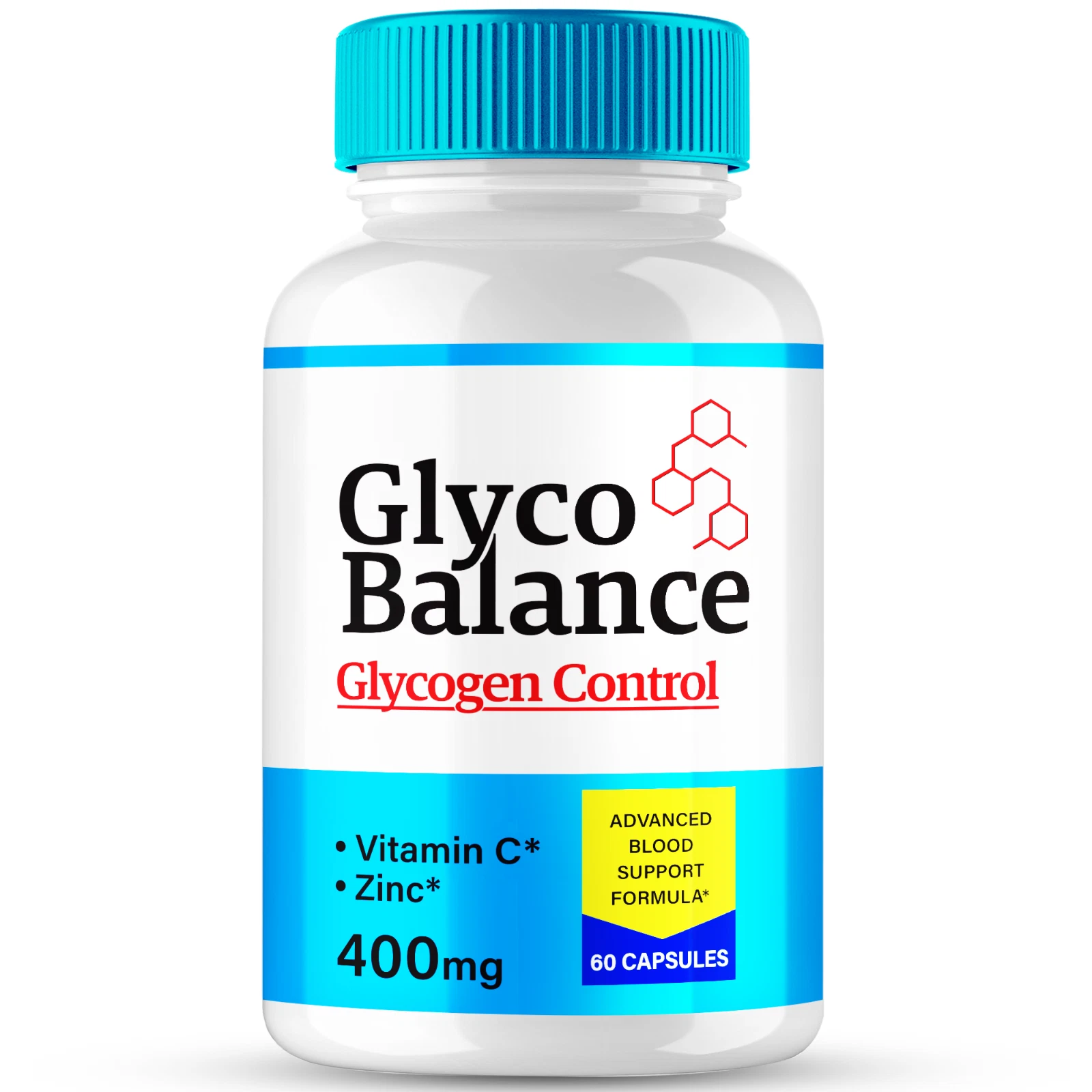 Glyco Balance Glycogen Control Pills for Blood Pressure + Sugar Support 60ct