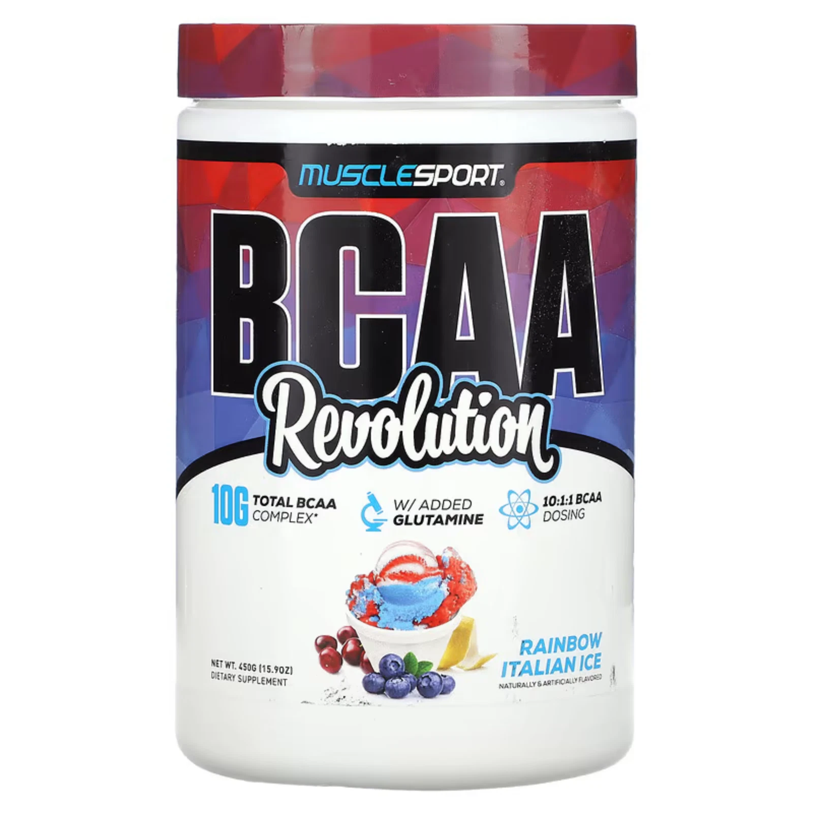 BCAA Revolution - Rainbow Italian Ice (30 Servings)