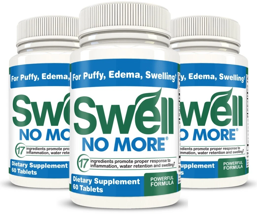 Swell No More Reduces Puffy Eyes Swollen Feet Legs Ankles Edema Swelling