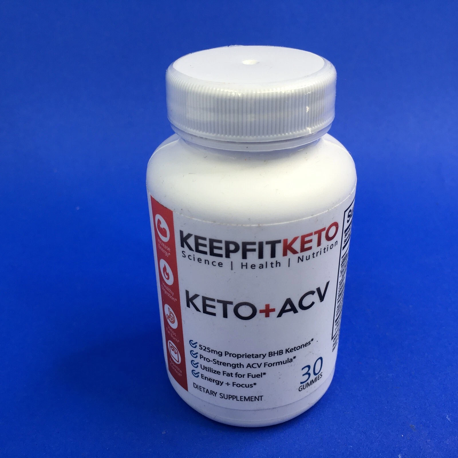 Keepfitketo Keto + ACV Advanced Weight Loss 30 Gummies