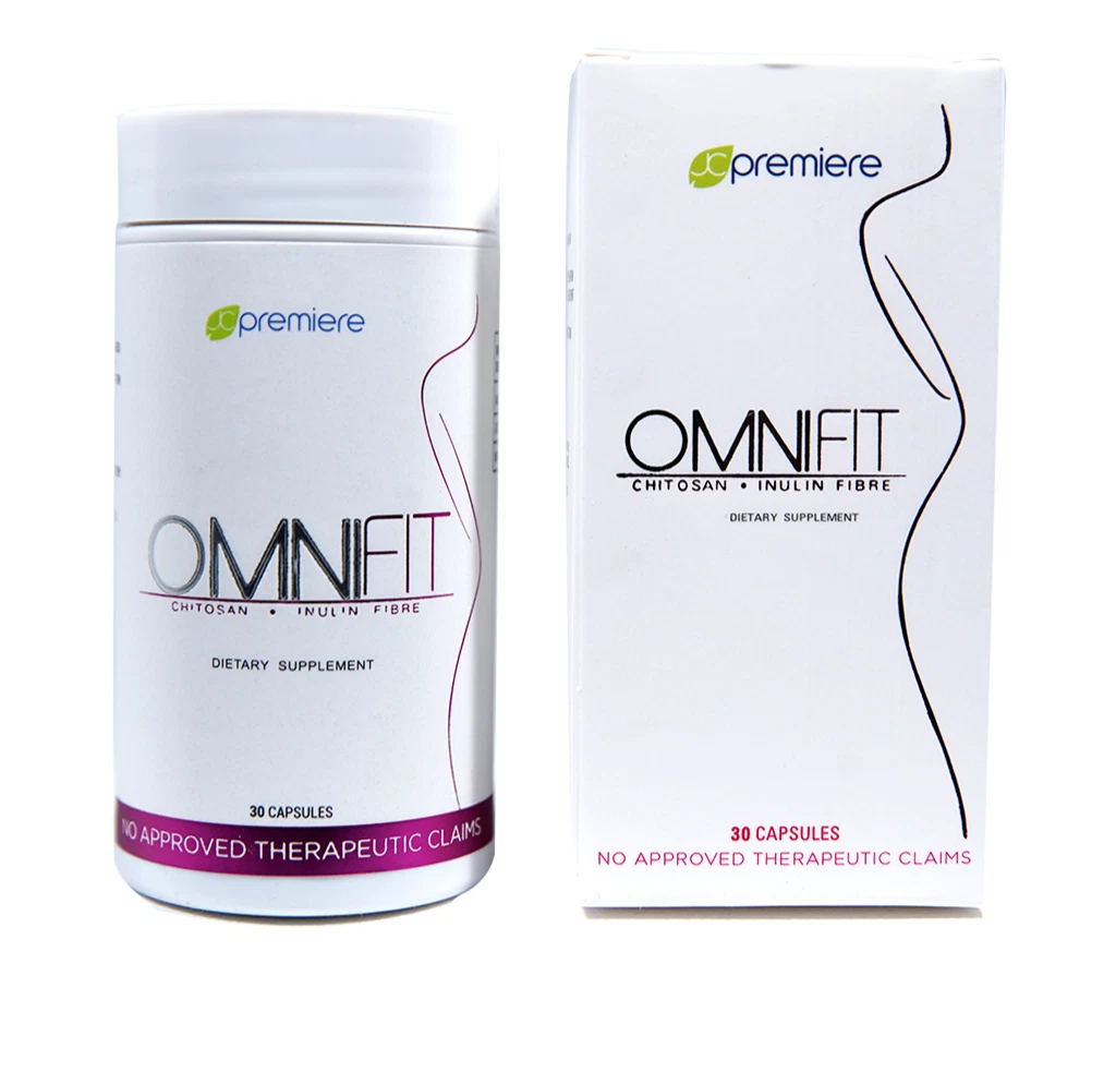 (2) JC OMNIFIT Weight Loss INULIN FIBER Fat Binder Chitosan Supplement 06/2025