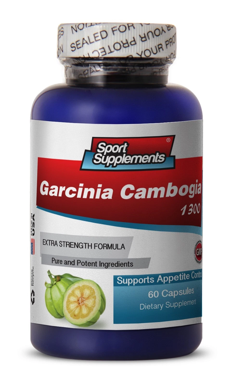 Pure Extract - Garcinia Cambogia 1300 mg - Supreme Diet Supplements 1B