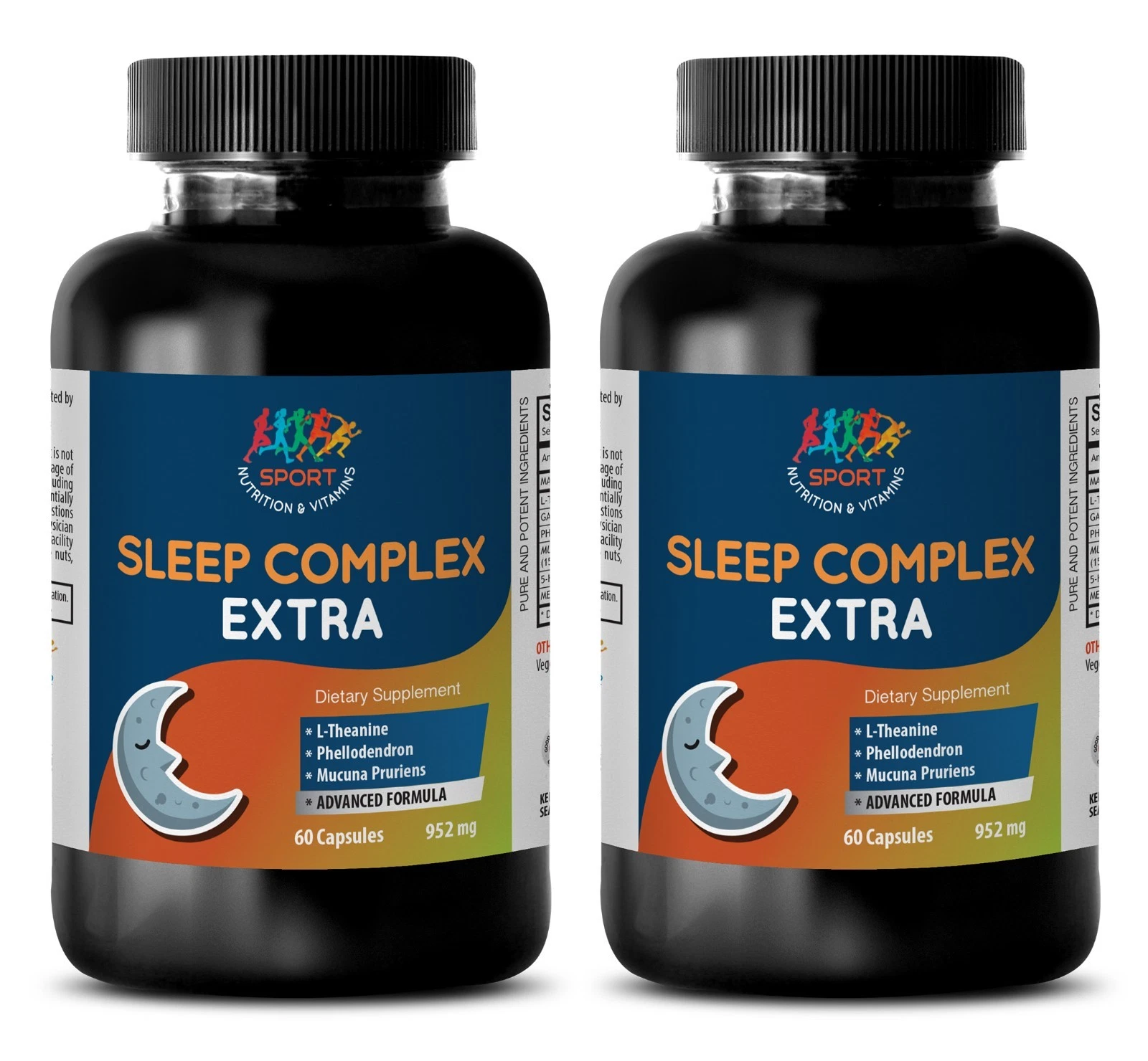 herbal muscle relaxant - SLEEP COMPLEX 952mg - advance sleep formula - 2 Bottles