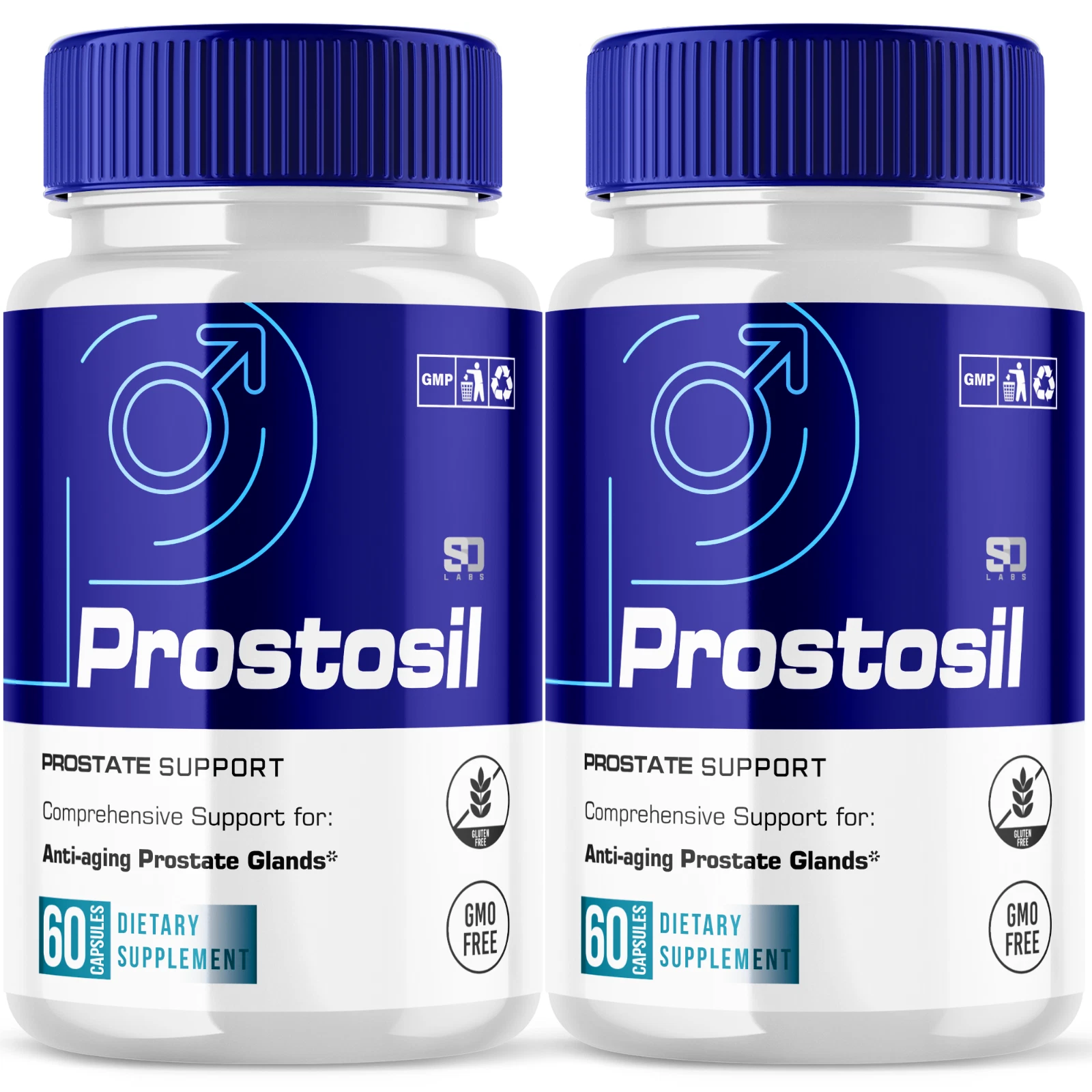 Prostosil Men Pills - Support Prostate Wellness and Urinary Function (2 Pack)