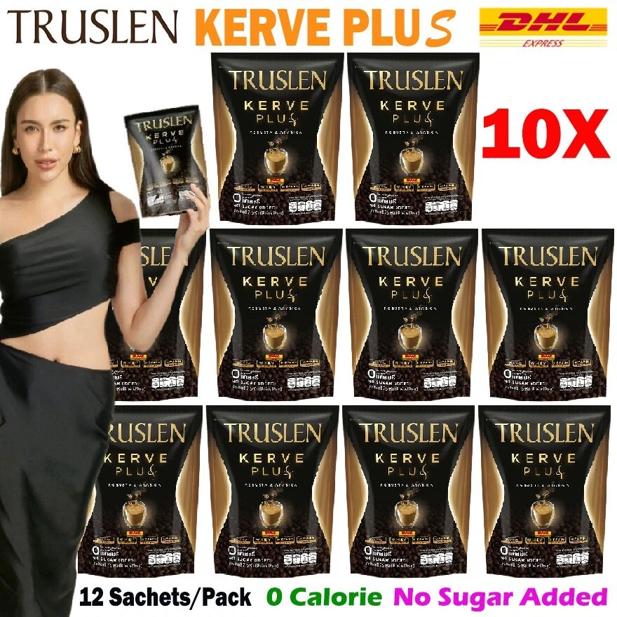 10X Truslen Kerve Coffee Plus Premium Instant Coffee Healthy Blend Good Shape
