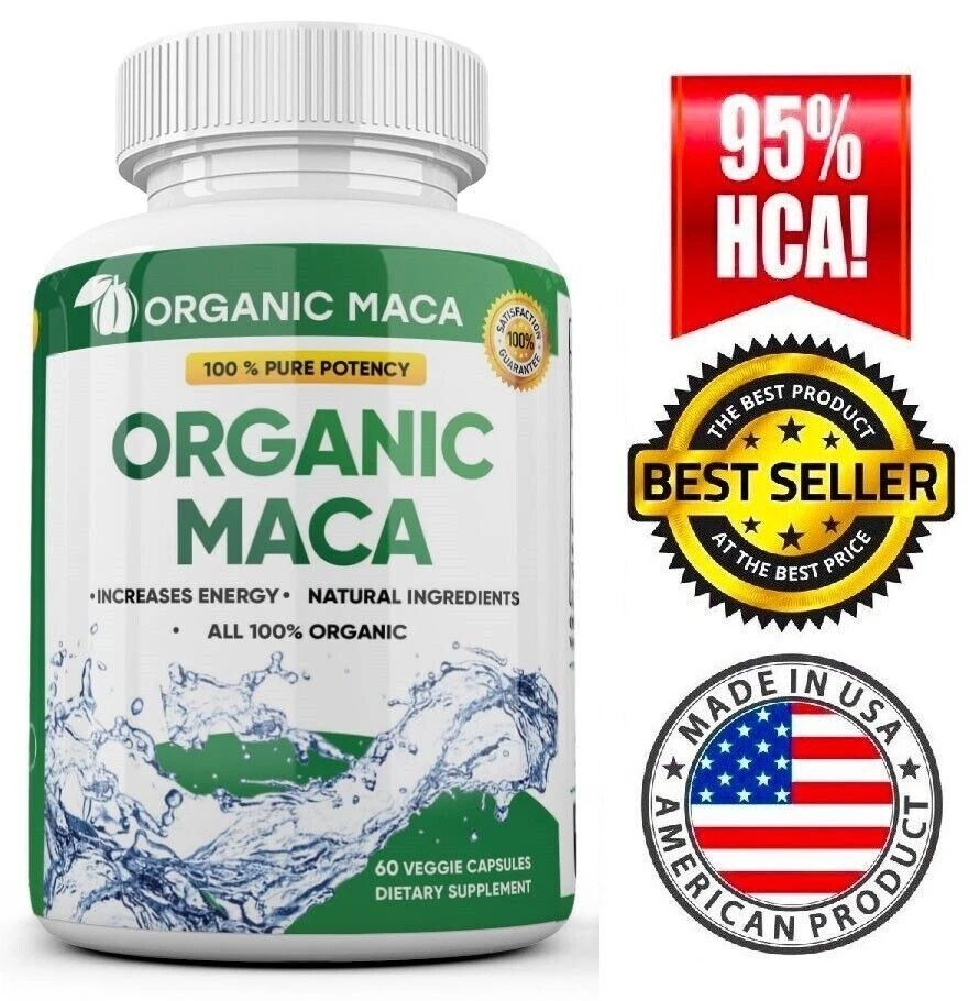 MACA ROOT 1200 MG capsules ( lepidum mayenil ) 1200 mg 60 count 100% Extract
