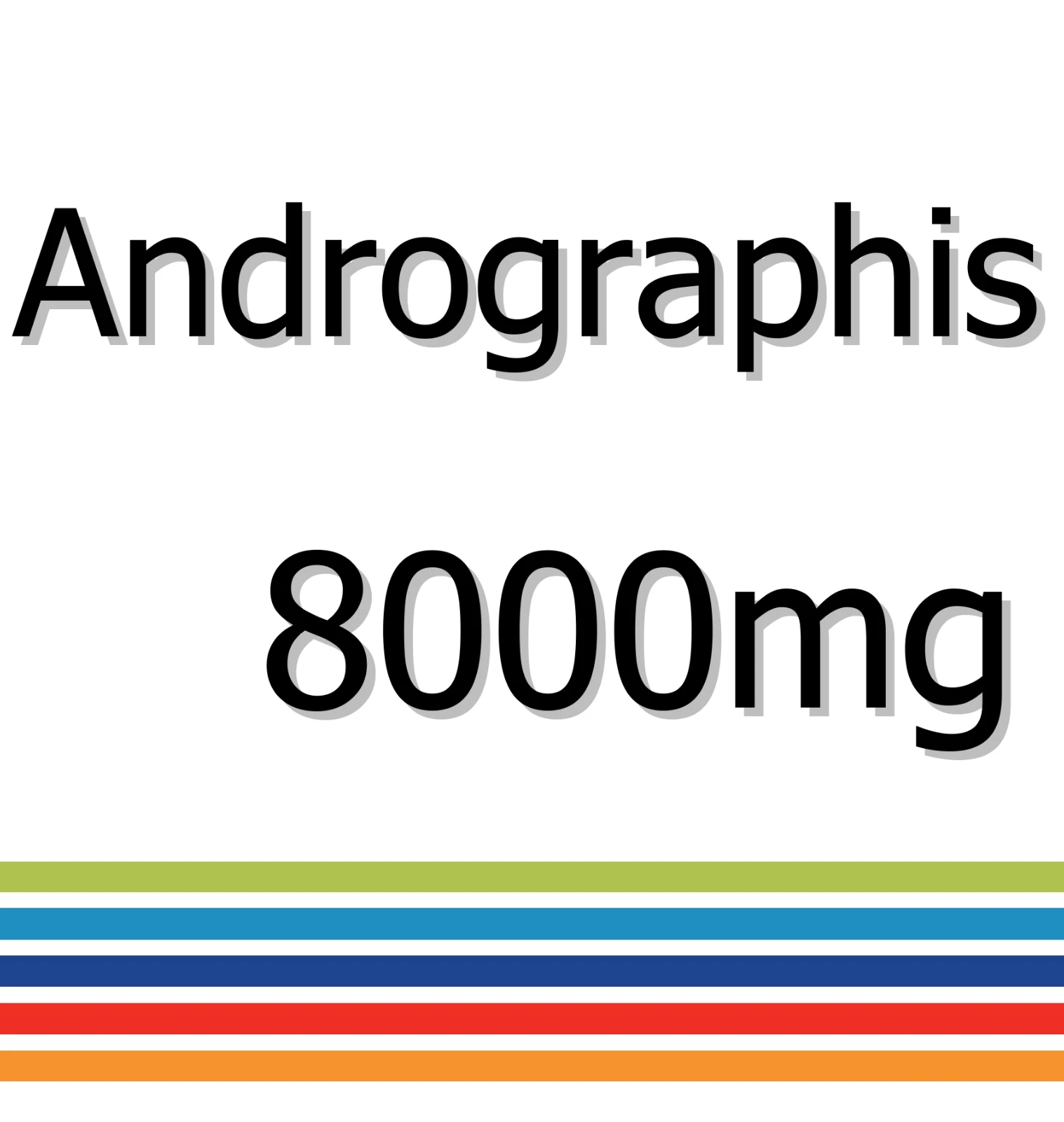 Andrographis 8000mg x 90 Tablets - Immune System
