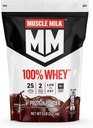 Muscle Milk 100% Whey Protein Powder, Chocolate, 5 Pound, 66 Servings