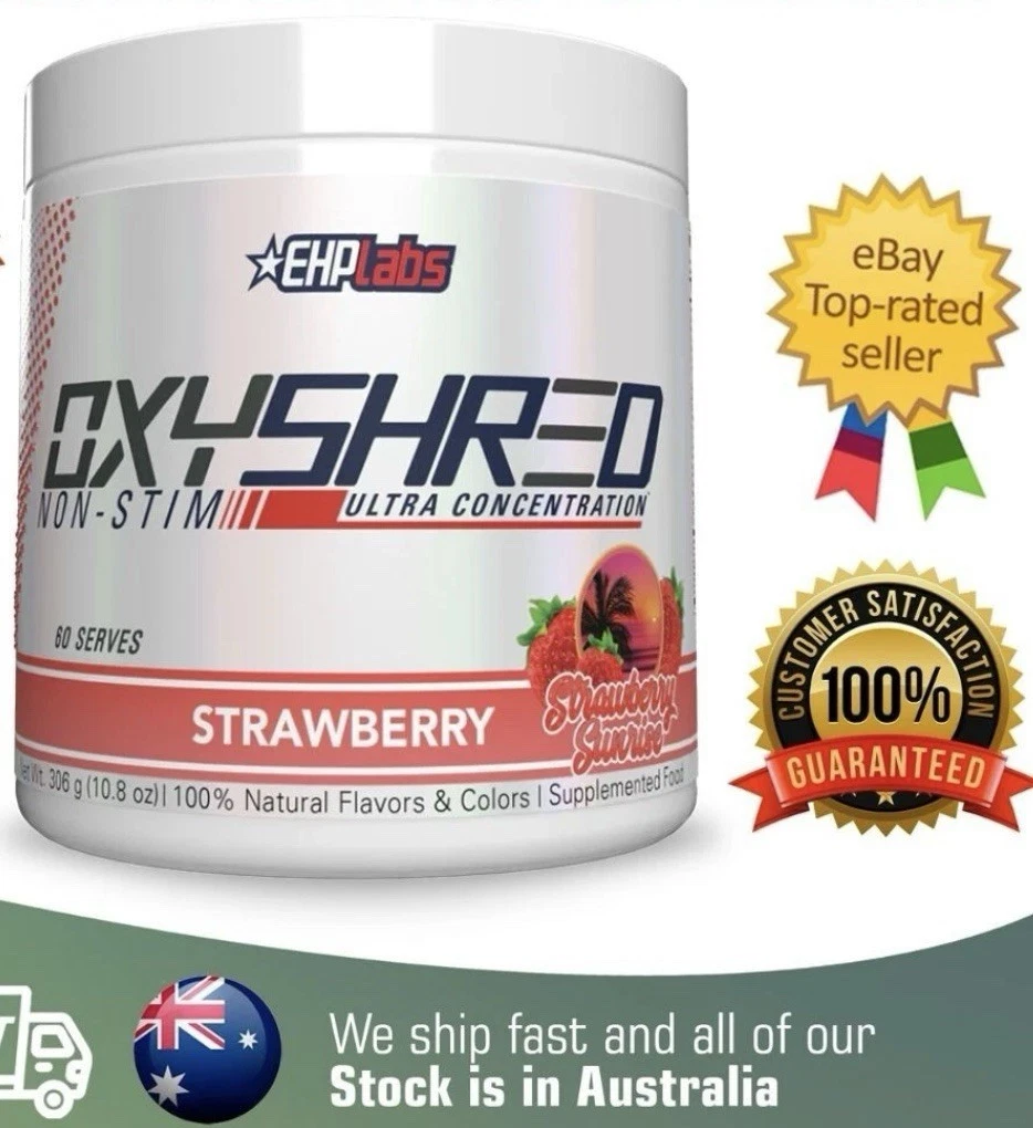 OXYSHRED NON STIM EHPLABS 60 SERVICIOS Caducidad Larga 07/2027 - Envío Rápido y Gratis