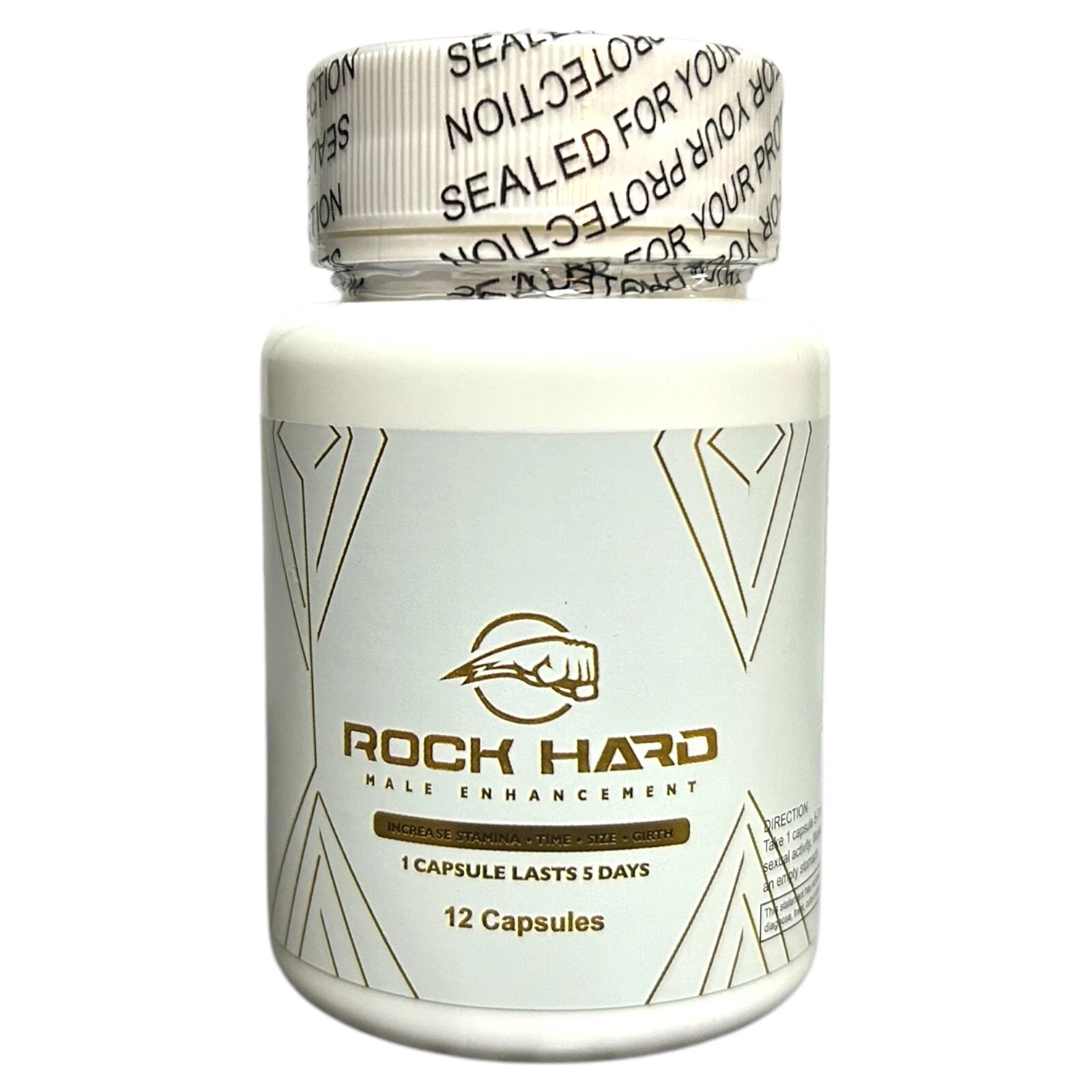 Rock Hard Fast Acting Male Performance Enhancement 12 Pills