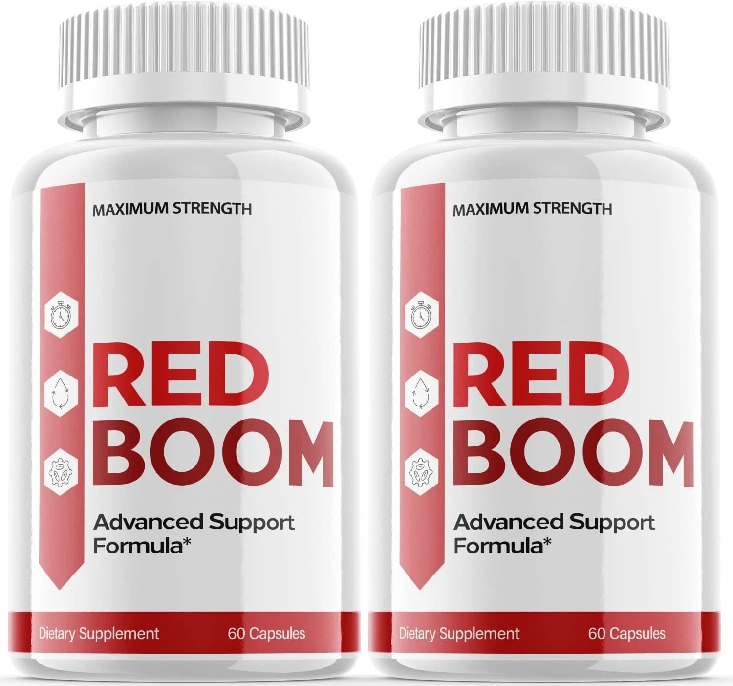 2 - Red Boom - Blood Sugar Supplement Support, Glucose, Metabolism - 120 Pills