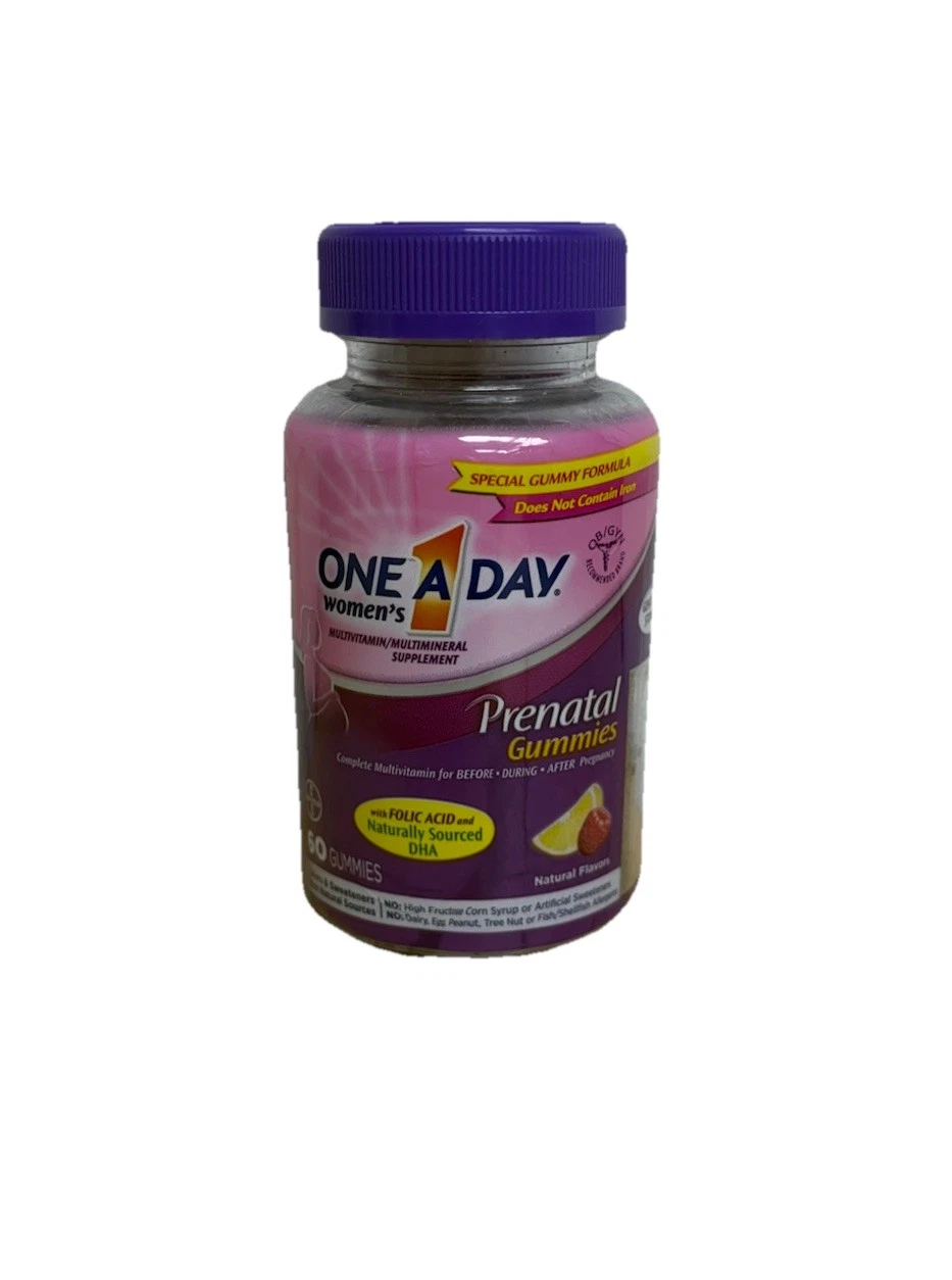 One A Day Women's Prenatal Folic Acid - 60 Gummies