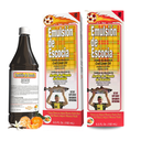 Emulsion De Escocia Cod Liver Oil - Mandarin Vanilla 6.5 fl oz (2-Pack)