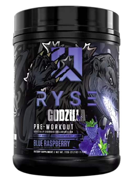 Godzilla Pre-Workout V2 - Blue Raspberry (1.7 Lbs. / 40 Servings)