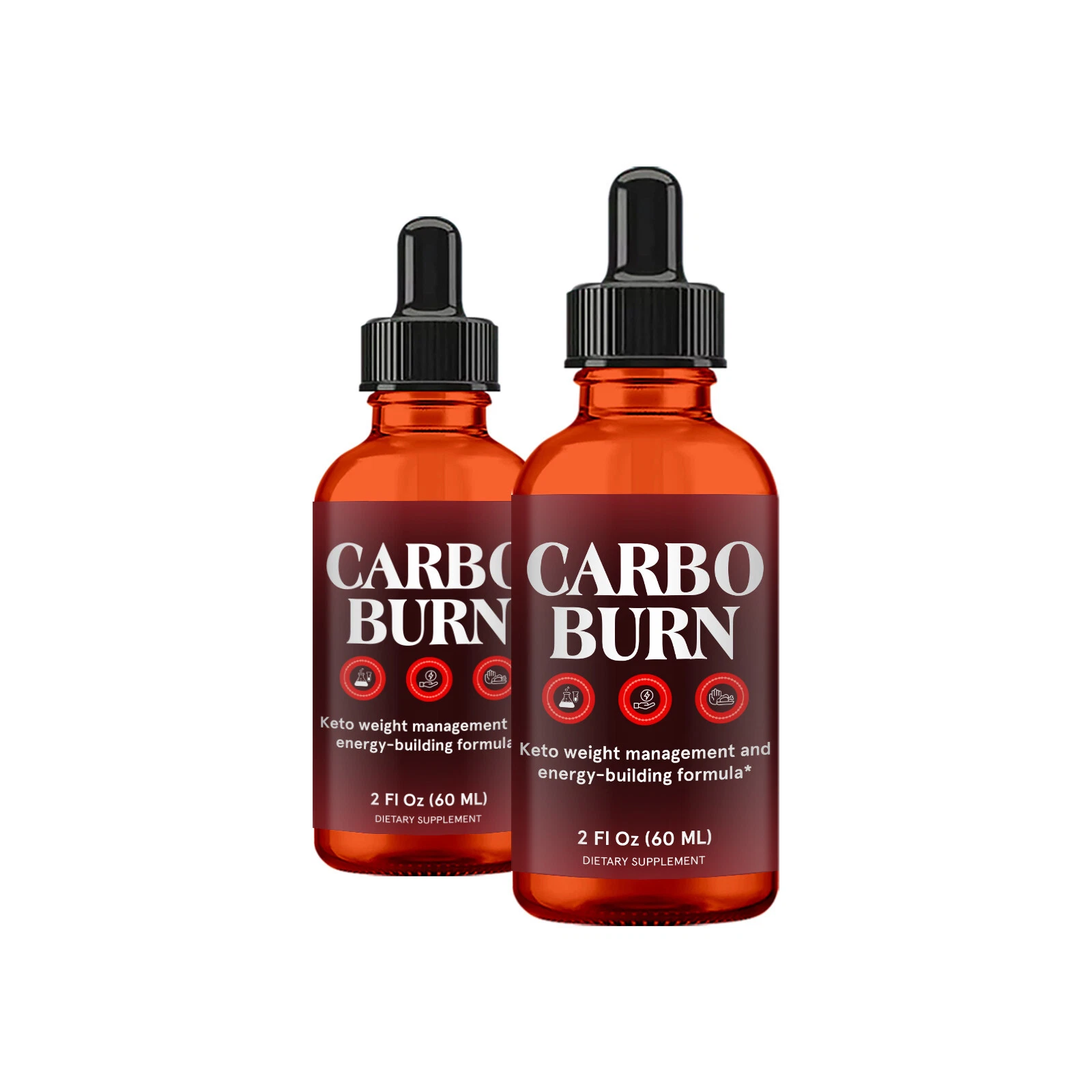 Carbo Burn - Carbo Bur Liquid Drops (2 Pack)