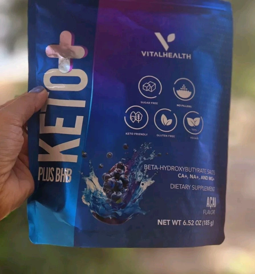 Keto Plus VITALHEALTH FAT BURNER Weightloss ORGANIC NANOTECHNOLOGY Original